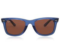 Ray-Ban RB2140F Asian Fit 6587C5 Men's Sunglasses Blue Size 52