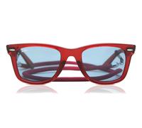 Ray-Ban RB2140F Asian Fit 661456 Men's Sunglasses Red Size 52