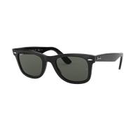 Ray - Ban RB2140F WAYFARER 901/58 Unisex Sunglasses Acetate Black Green G15 Squared Polarized
