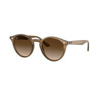 Ray - Ban Unisex RB2180 616613 Sunglasses Injected Brown Brown Round Normal Shaded