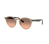 Ray - Ban RB2180 678846 Unisex Sunglasses Acetate Beige Pink Round Normal Shaded
