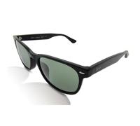 Ray-Ban RB2184F Wayfarer Polarised Sunglasses 901/58 Black Green