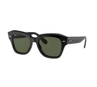 Brand New Ray-Ban Sunglasses RB2186 with. 901/58 BLACK Black green Unisex