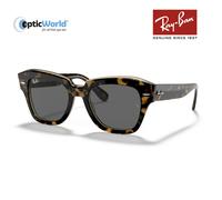 Ray-Ban RB2186 STATE STREET - Designer Sunglasses with Case (All Colours)