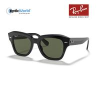 Ray-Ban RB2186 STATE STREET - Designer Sunglasses with Case (All Colours)