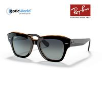 Ray-Ban RB2186 STATE STREET - Designer Sunglasses with Case (All Colours)