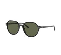 Ray - Ban RB2195 THALIA 901/31 Unisex Sunglasses Acetate Black Green Squared Normal