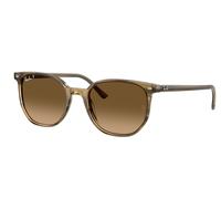 Ray-Ban RB2197F Elliot Asian Fit Polarized 1439M2 Men's Sunglasses Green Size 54