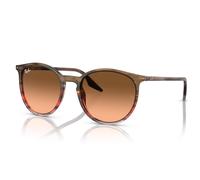 Ray Ban - RB2204 Polished Striped Red Brown Gradient Black Pink - 51 - Sunglasses