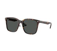 Ray - Ban RB2206D 710/87 Unisex Sunglasses Acetate Turtle Grey Squared Normal