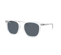 Ray - Ban RB2210 6447R5 Unisex Sunglasses Acetate Transparent Blue Squared Normal