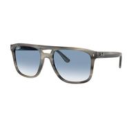 Ray - Ban RB2213 14243F Unisex Sunglasses Acetate Turtle Blue Squared Normal Shaded