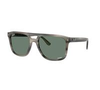 Ray - Ban RB2213CH 14243R Unisex Sunglasses Acetate Turtle Grey Squared Polarized