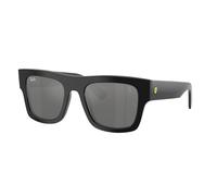 Ray - Ban RB2217M F60188 Unisex Sunglasses Acetate Black Grey Squared Normal Nuanced