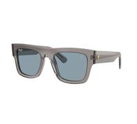 Ray - Ban RB2217M F70472 Unisex Sunglasses Acetate Grey Blue Squared Normal
