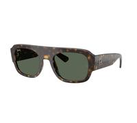 Ray - Ban RB2218 679071 Unisex Sunglasses Acetate Turtle Green Geometric Normal