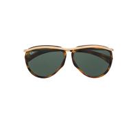 Ray-Ban RB2219 Olympian aviator-frame sunglasses - Brown One Size
