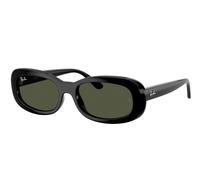 Ray-Ban Woman Sunglass RB2221 - Frame color: Black, Lens color: Green