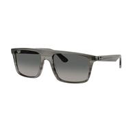 Ray - Ban RB2222 143871 Unisex Sunglasses Acetate Grey Grey Squared Normal Shaded