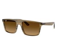 Ray-Ban RB2222F Asian Fit 143985 Men's Sunglasses Green Size 57