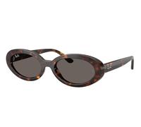 Ray-Ban Woman Sunglass RB2223 - Frame color: Havana, Lens color: Dark Grey