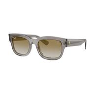 Ray-Ban Sunglasses Unisex Rb2228m Scuderia Ferrari Collection - Transparent Grey Frame Gold Lenses 53-19