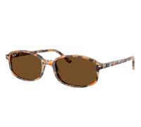 Ray-Ban RB2232F Asian Fit Polarized 135757 Men's Sunglasses Tortoiseshell Size 54