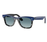 Ray-Ban RB2240F Wayfarer Asian Fit 14453M Men's Sunglasses Blue Size 52