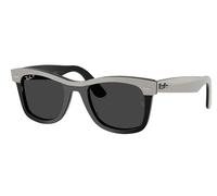 Ray-Ban RB2240F Wayfarer Asian Fit Polarized 144248 Men's Sunglasses Black Size 52