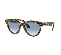 Ray - Ban RB2241 WAYFARER WAY 13323F Unisex Sunglasses Acetate Turtle Blue Round Normal Shaded