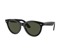 Ray - Ban RB2241 WAYFARER WAY 901/31 Unisex Sunglasses Acetate Black Green Round Normal