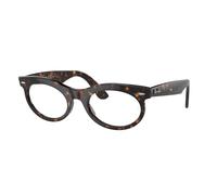 Ray-Ban RB2242 Wayfarer Oval Men's Glasses, Tortoiseshell, Size 50