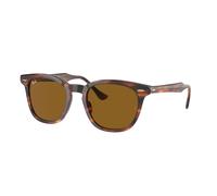 Ray - Ban RB2298 HAWKEYE 954/33 Unisex Sunglasses Acetate Brown Brown Squared Normal