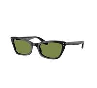 Ray - Ban RB2299 LADY BURBANK 901/4E Woman Sunglasses Acetate Black Green Cat Eye Normal