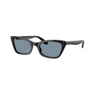 Ray - Ban RB2299 LADY BURBANK 901/R5 Woman Sunglasses Acetate Black Blue Cat Eye Normal