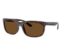 Ray-Ban RB2389F Balorette Asian Fit Polarized 902/57 Men's Sunglasses Tortoiseshell Size 60