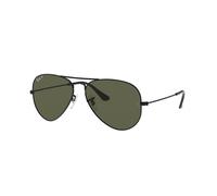 Ray - Ban RB3025 AVIATOR 002/58 Unisex Sunglasses Metal Black Green G15 Pilot Polarized