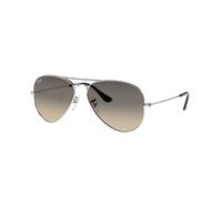 Ray - Ban RB3025 AVIATOR 003/32 Unisex Sunglasses Metal Silver Grey Pilot Normal Shaded
