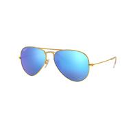 Ray - Ban RB3025 AVIATOR 112/4L Unisex Sunglasses Metal Gold Blue Pilot Polarized