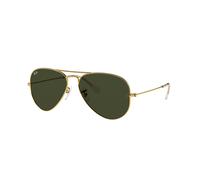 Brand New Ray-Ban Sunglasses Aviator RB3025 001/33-Gold Frame/Brown Lens