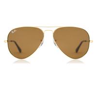 Ray-Ban RB3025 Aviator Large Metal 001/33 Men's Sunglasses Gold Size 58