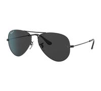 Ray-Ban Women's Metal Aviator Sunglasses - Black