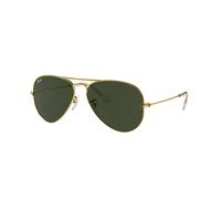 Ray - Ban RB3025 AVIATOR W3234 Unisex Sunglasses Metal Gold G15 Pilot Normal
