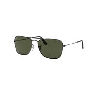 Ray - Ban RB3136 CARAVAN 004 Unisex Sunglasses Metal Grey G15 Squared Normal