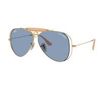 Ray - Ban x DOLCE&GABBANA RB3138M 001/72 Unisex Sunglasses Metal Gold Blue Pilot Normal