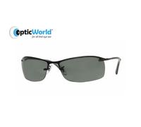 Rayban Sunglasses 3183 006 71 Matt Black Green