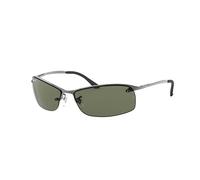 Ray-Ban RB3183 Rectangular Sunglasses For Men +BUNDLE with ACCESSORY EYEWEAR KIT