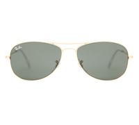 Ray-Ban Sunglasses Man Cockpit - Arista Gold Frame Green Lenses 59-14