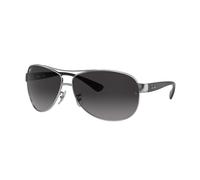 Ray - Ban RB3386 RB3386 003/8G Man Sunglasses Metal Silver Grey Pilot Normal Shaded