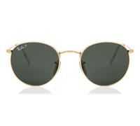 Ray-Ban RB3447 Round Metal 001/58 Gold Polarised